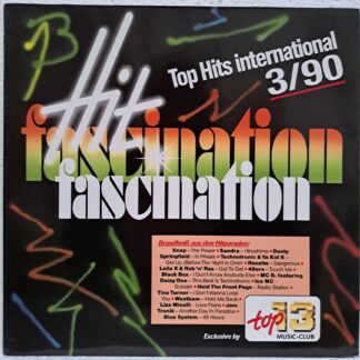 Hit Fascination 3/90   ICE MC, Blue System, Roxette, Snap  Disc VINIL LP Ca nou !!! Black Box, MC B Featuring Daisy Dee Technotronic, Sandra