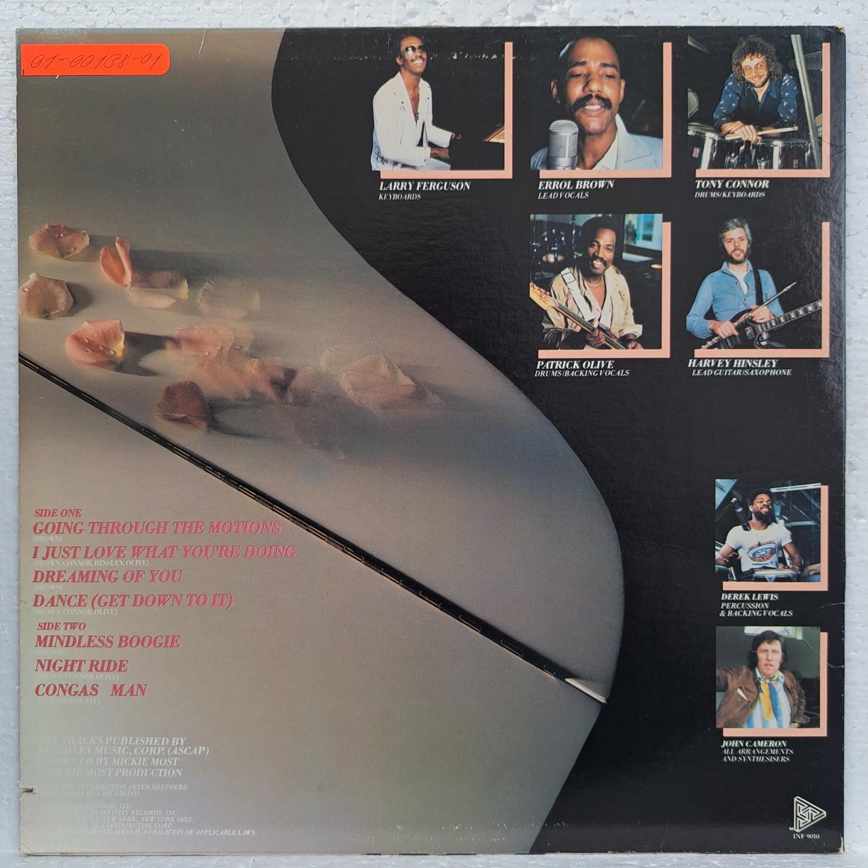 Hot Chocolate – Going Through The Motions Disc VINIL LP VG+ USA - imagine 2