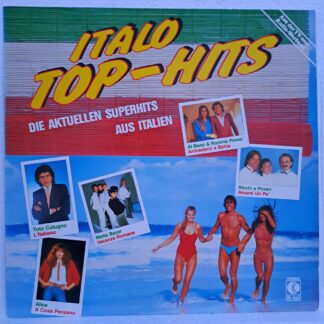 ITALO TOP HITS  Toto Cutugno - Riccardo Fogli  -  Alice - Pupo   compilatie muzica ITALIANA -  Ricchi E Poveri Ricchi E Poveri  -  Al Bano & Romina Power  -  Umberto Tozzi  Disc VINIL LP VG