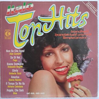 Italo Top Hits   Disc VINIL LP VG  compilatie Umberto Tozzi,  Gianna Nannini, Bino, Toto Cutugno, Drupi,  Adriano Celentano Adriano Celentano  ...