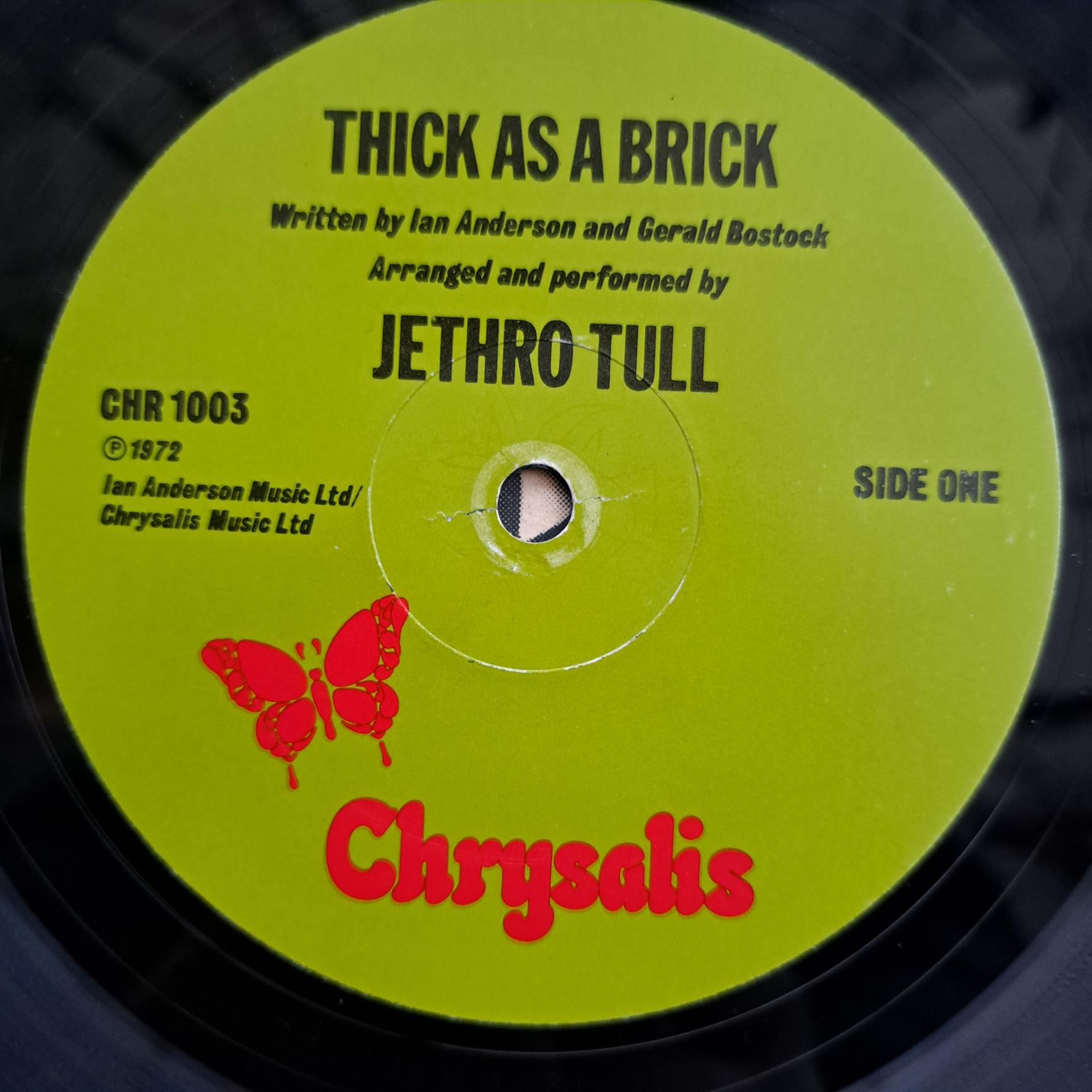 Jethro Tull – Thick As A Brick Disc VINIL LP VG Newspaper - imagine 4