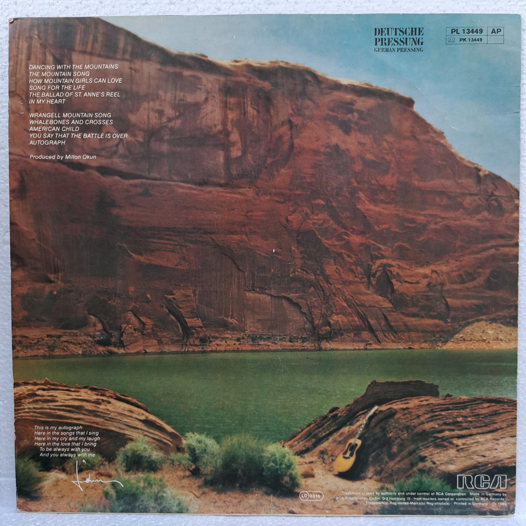 John Denver – Autograph Disc VINIL LP VG VG+ - imagine 2