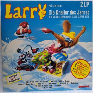 Larry 1989 compilatie  Disc VINIL 2LP VG+ Kaoma, Technotronic, Inner City, Black Box, Culture Beat, Sandra, Roy Orbison, Roxette, Mike Oldfield, Bangles, Paula Abdul...