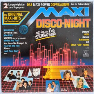 Maxi Disco Night   Disc VINIL 2LP VG (R)  Stacey Q, Boytronic, Erasure, Den Harrow, Radiorama, Off, Kim Wilde, Cameo, Frankie Goes To Hollywood, Mel & Kim ...
