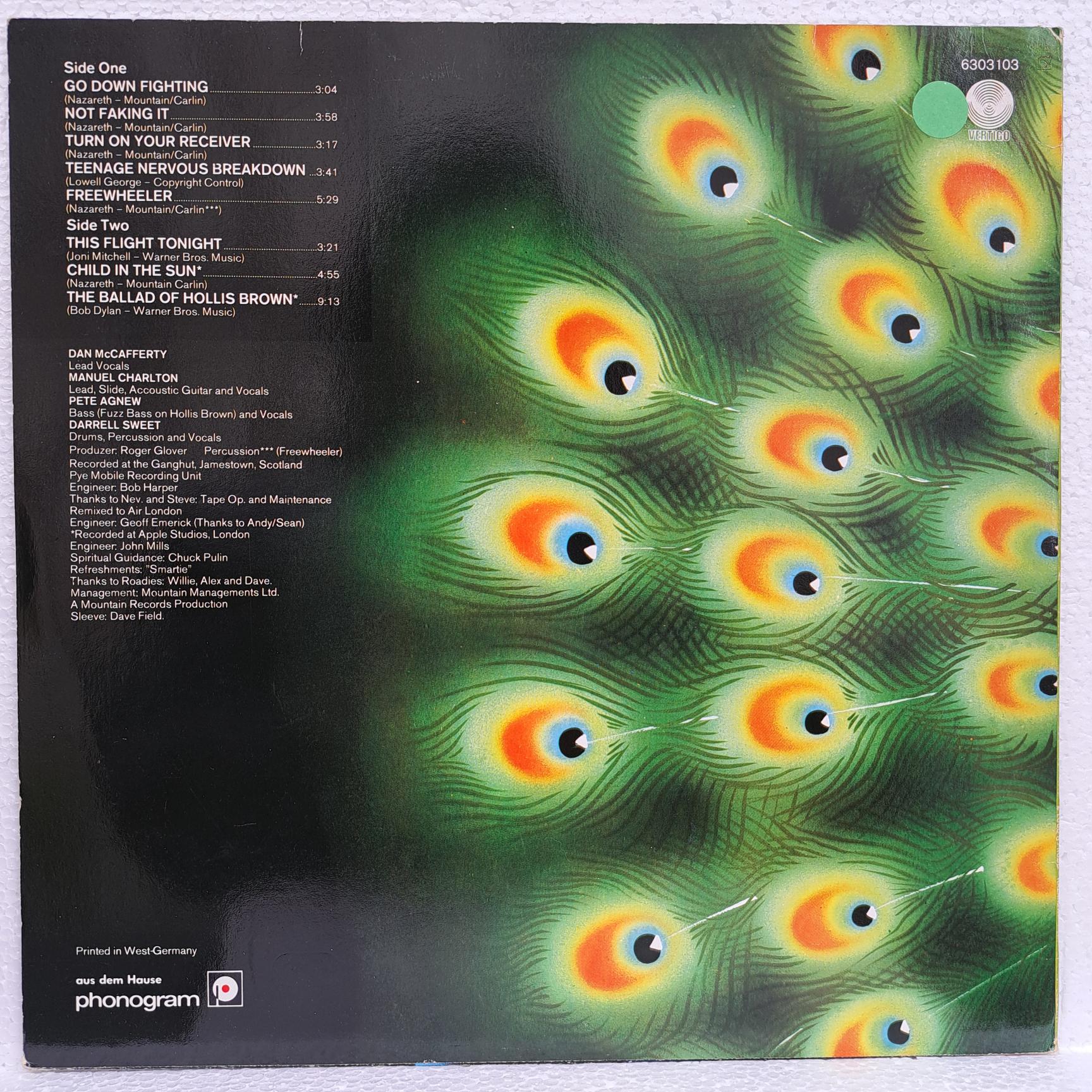 Nazareth – Loud'N'Proud Disc VINIL LP VG VG+ (R) - imagine 2