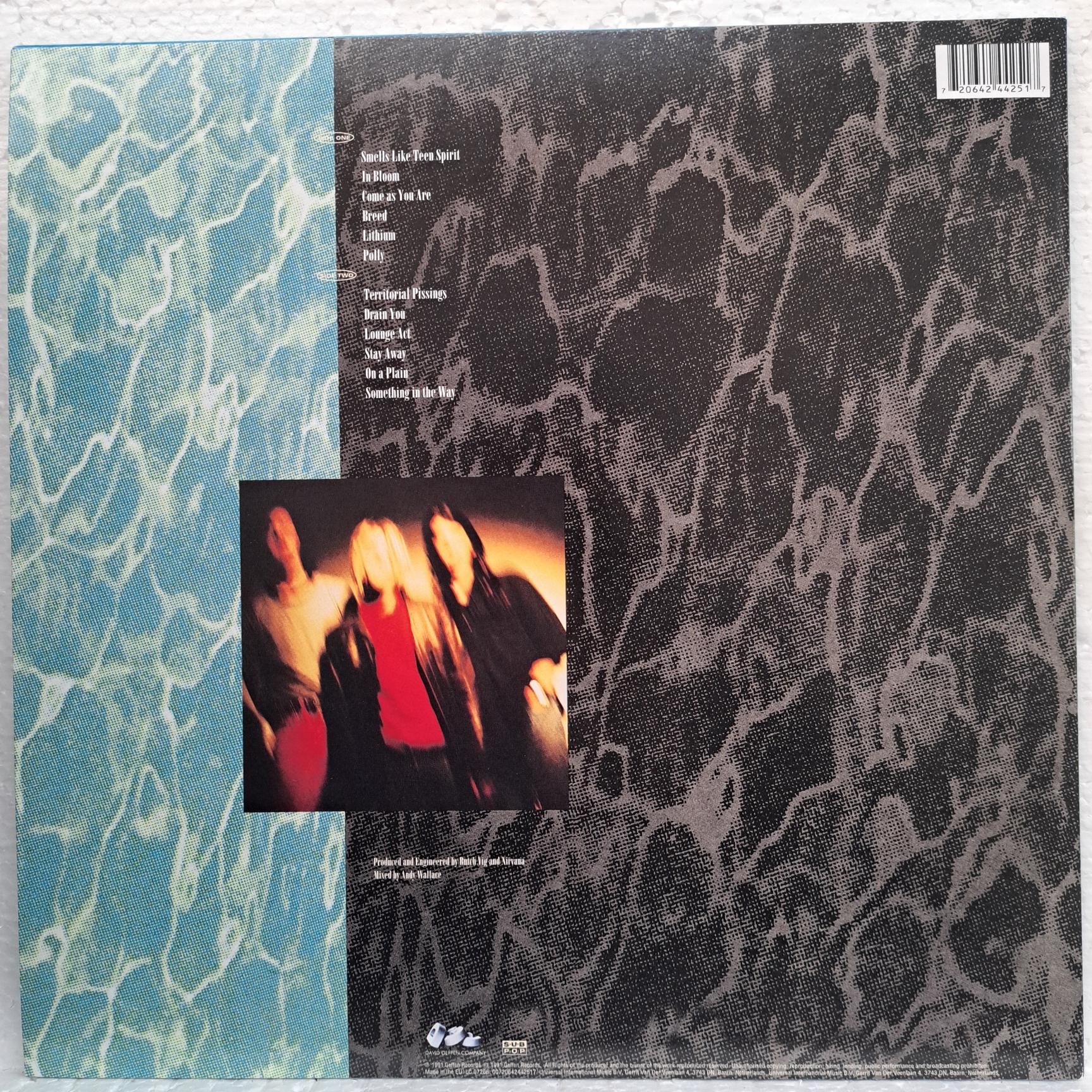 Nirvana – Nevermind Disc VINIL LP VG+ - imagine 2