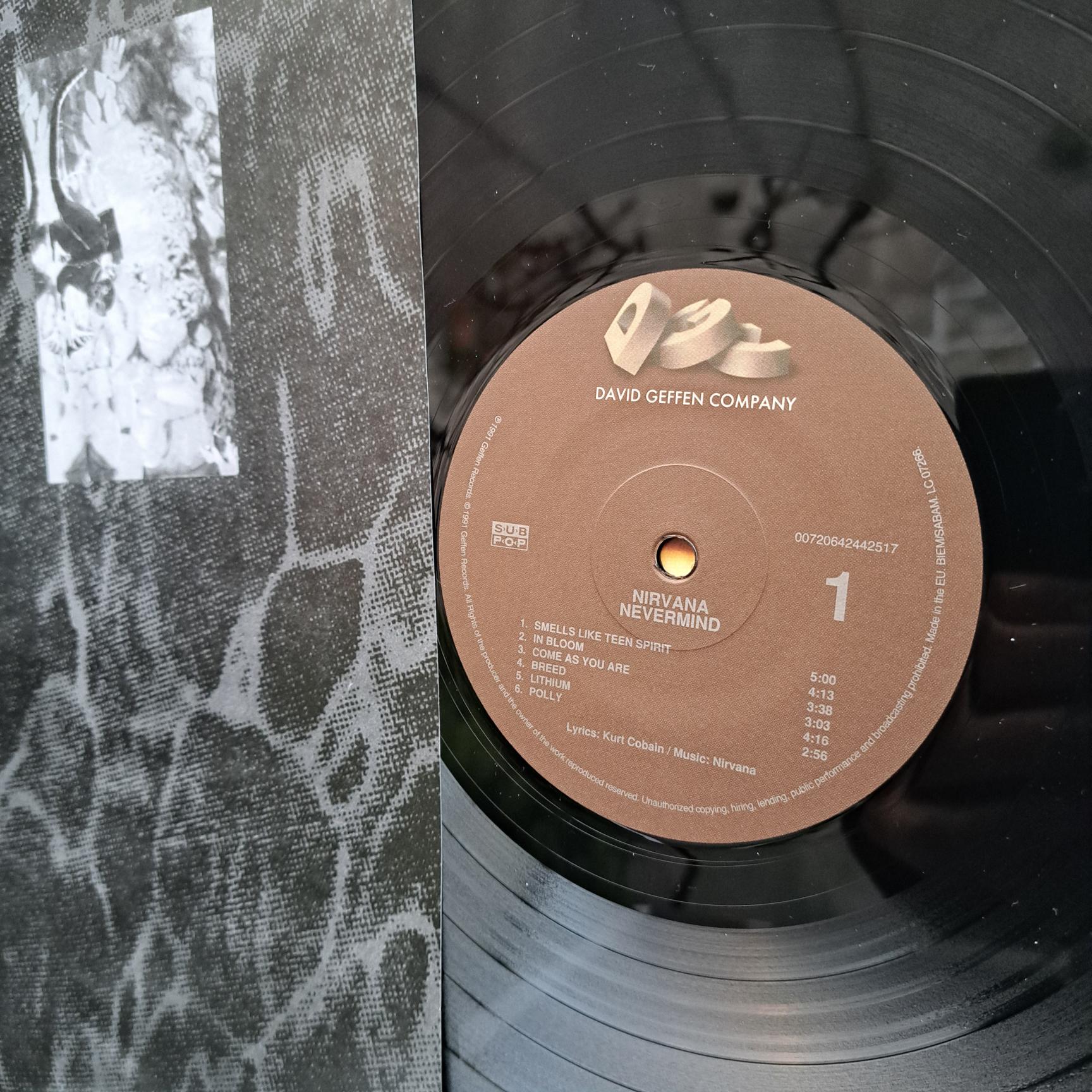 Nirvana – Nevermind Disc VINIL LP VG+ - imagine 3