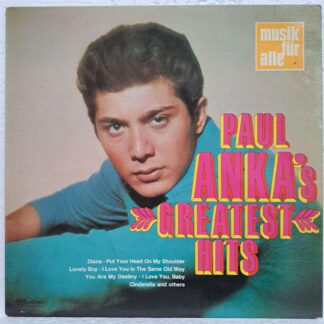 Paul Anka – Paul Anka's Greatest Hits   Disc VINIL LP VG  VG+