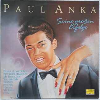 Paul Anka – Seine Großen Erfolge  Disc VINIL LP VG VG+