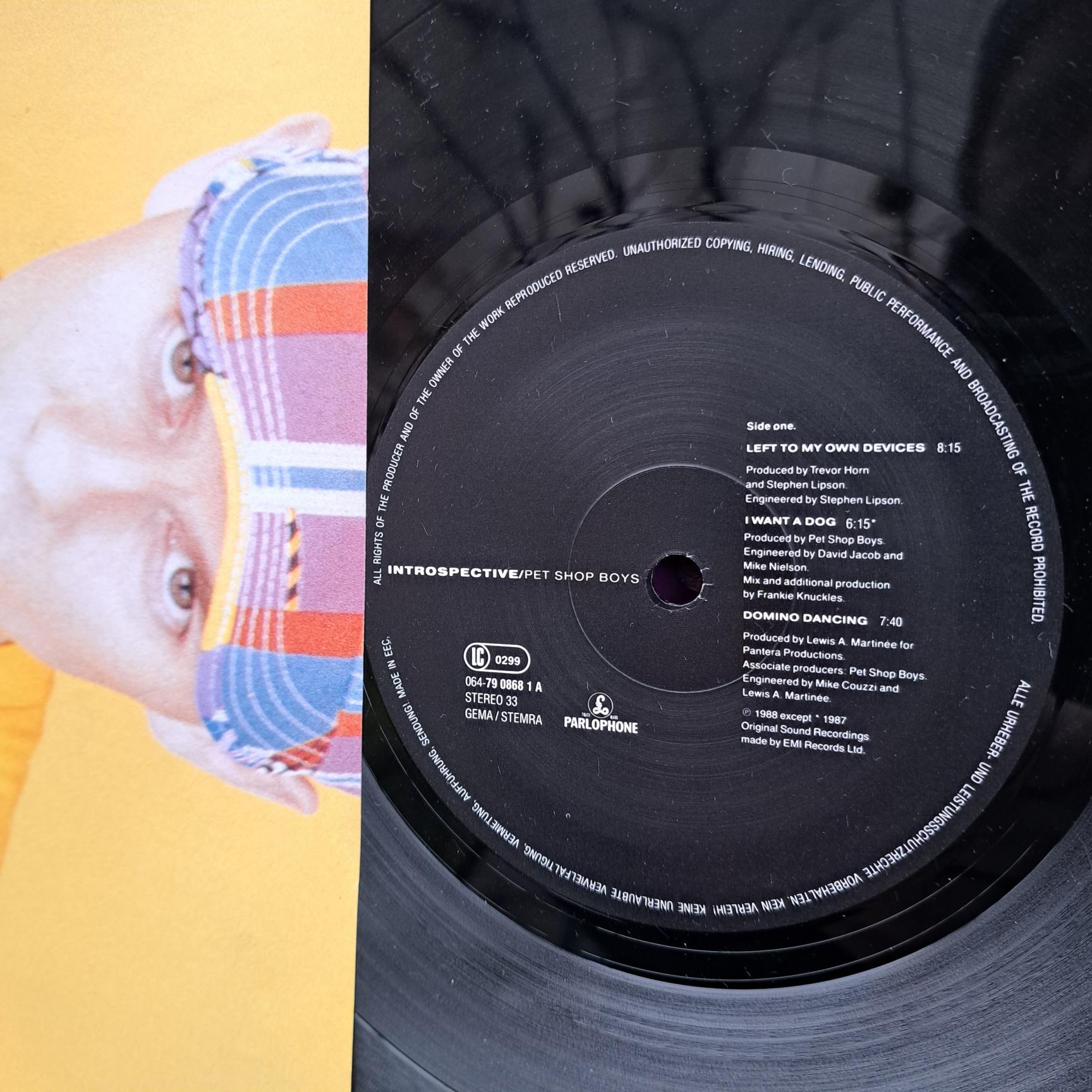 Pet Shop Boys – Introspective Disc VINIL LP VG VG+ - imagine 3
