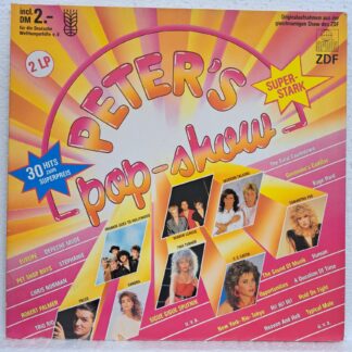 Peter's Pop-Show   Disc VINIL 2LP VG VG+  Trio Rio, Sandra, C.C. Catch, Pet Shop Boys, Samantha Fox, Europe , Tina Turner, Sigue Sigue Sputnik, Falco, Chris Norman, Silent Circle, Eros Ramazzotti ....