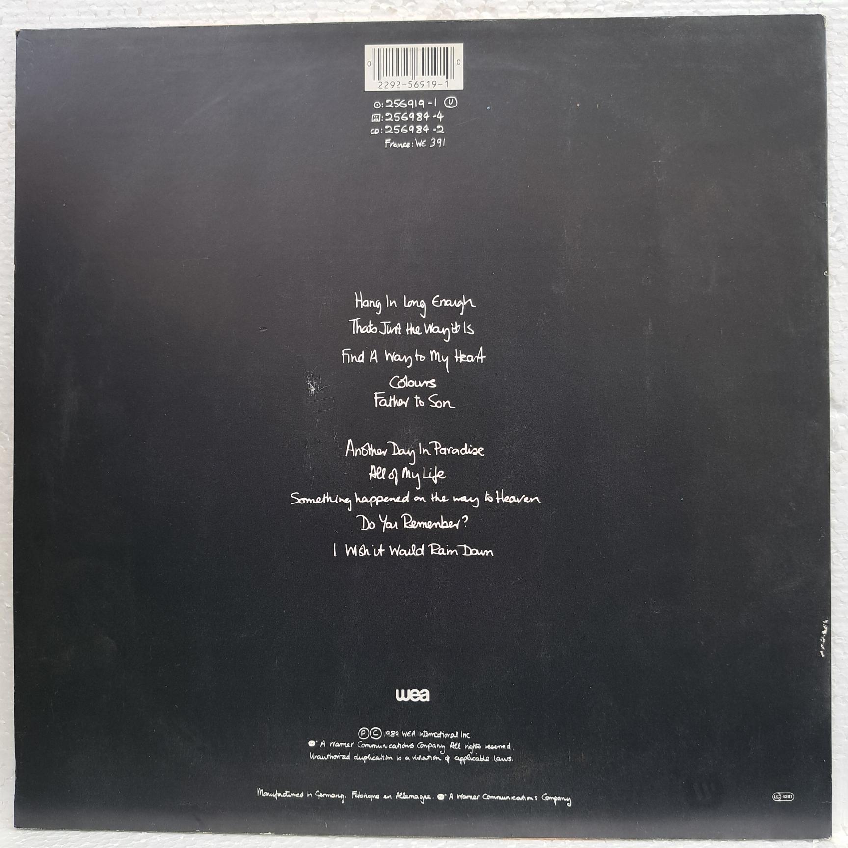Phil Collins – …But Seriously Disc VINIL LP VG VG+ (R1) - imagine 2