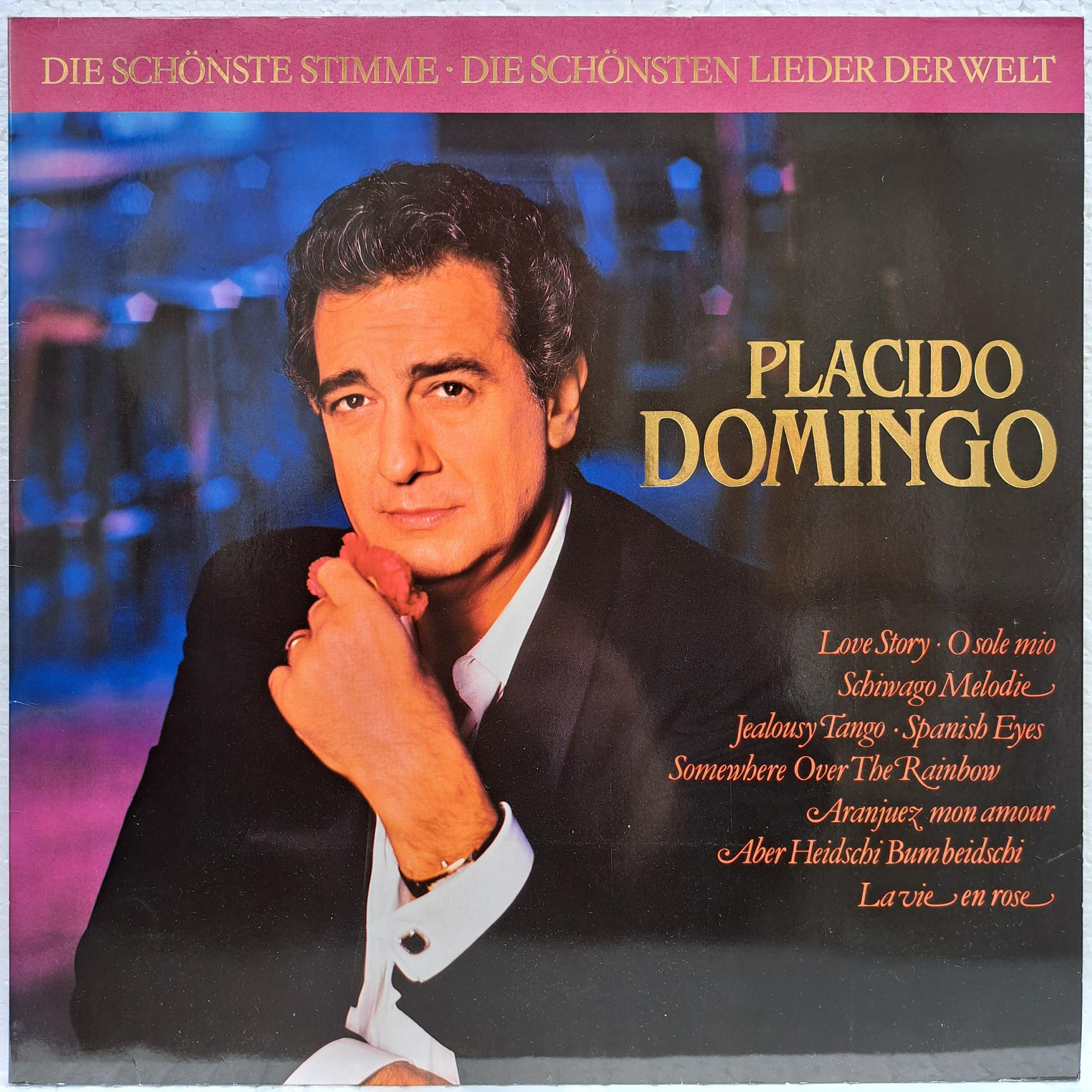 Placido Domingo Disc VINIL LP VG+