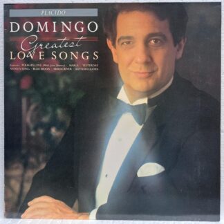 Placido Domingo – Greatest Love Songs    Disc VINIL LP VG+