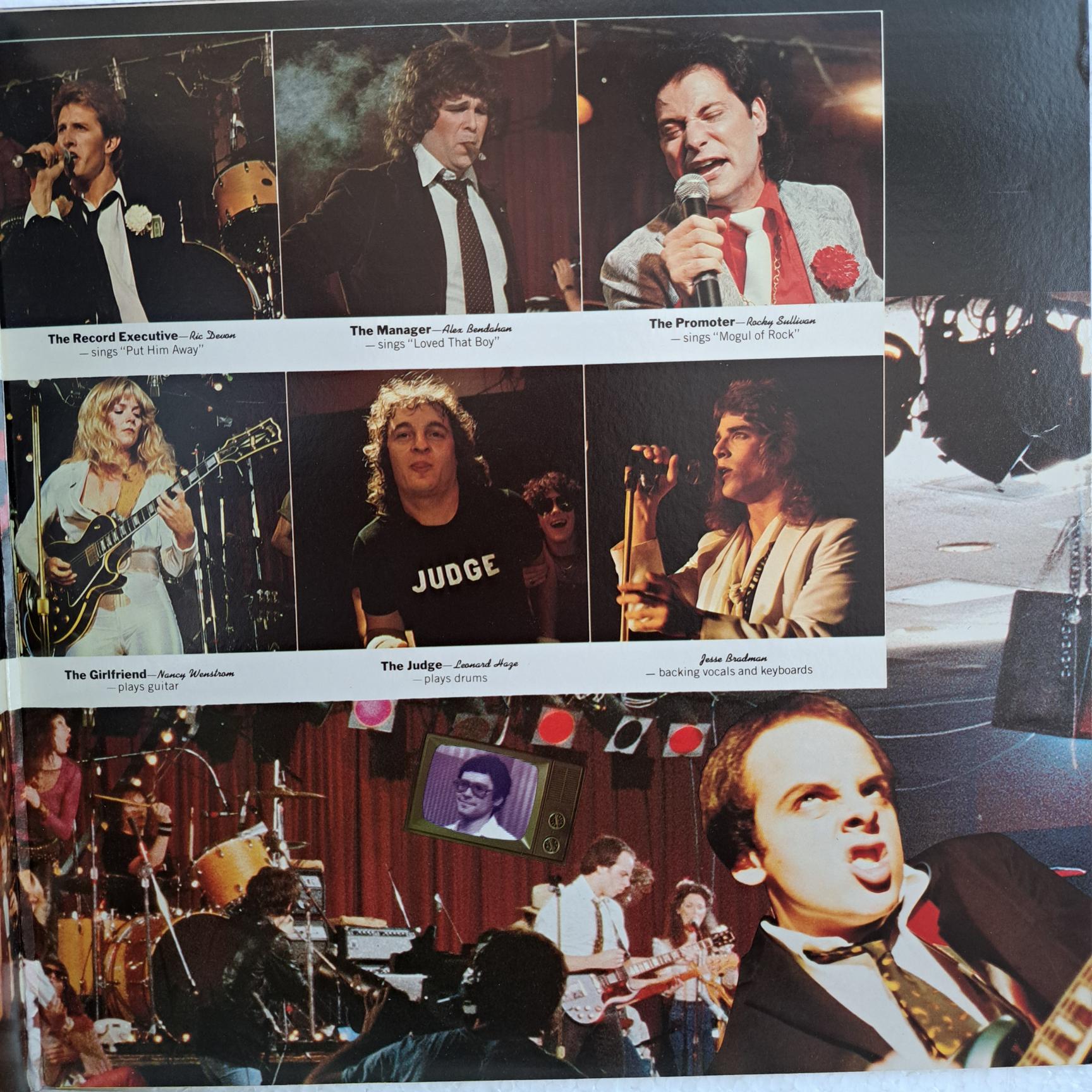 Rock Justice Disc VINIL LP VG+ Jeff Pilson, Alex Bendahan, Ric Devon, Rocky Sullivan, Mike Varney ... USA - imagine 4