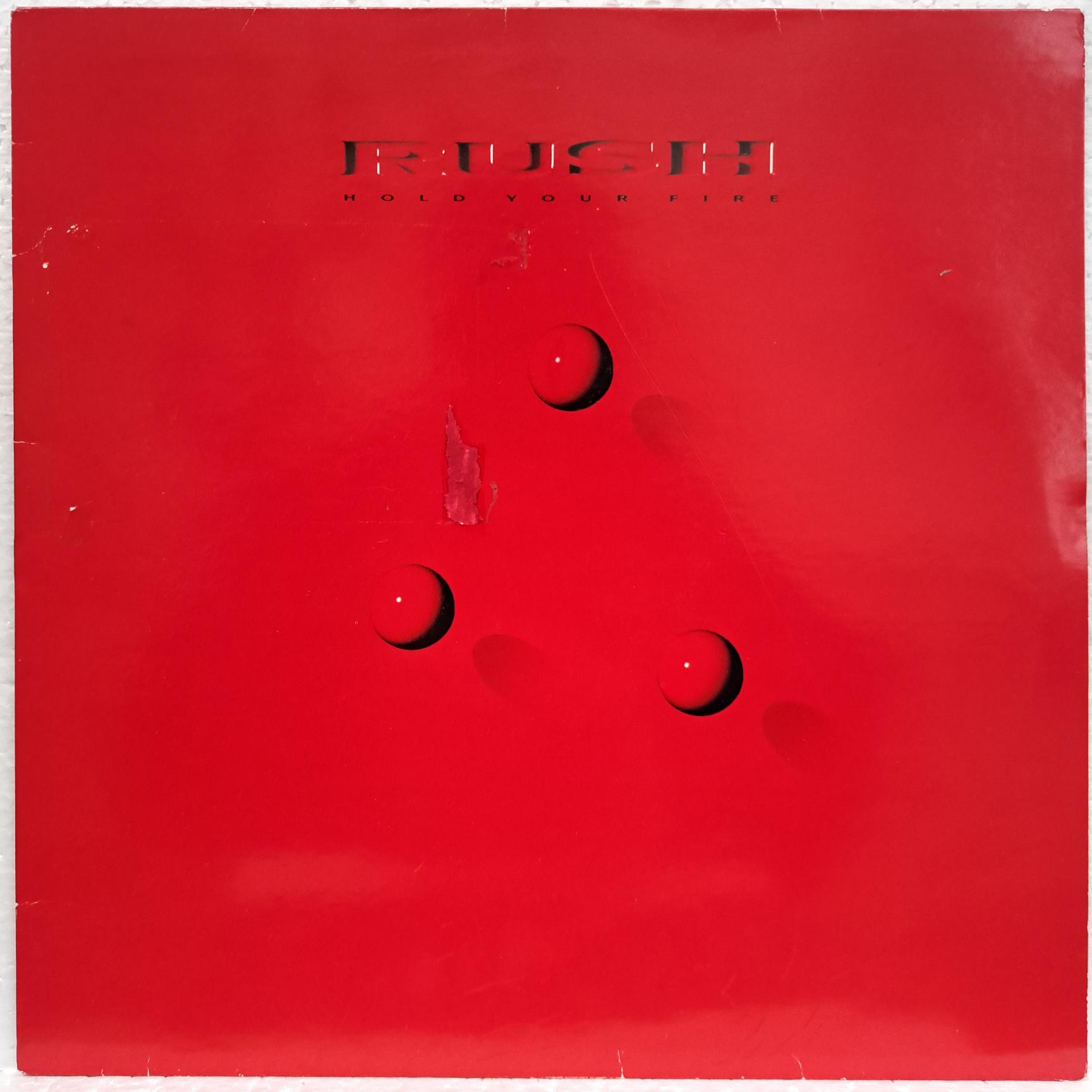 Rush – Hold Your Fire Disc VINIL LP VG VG+