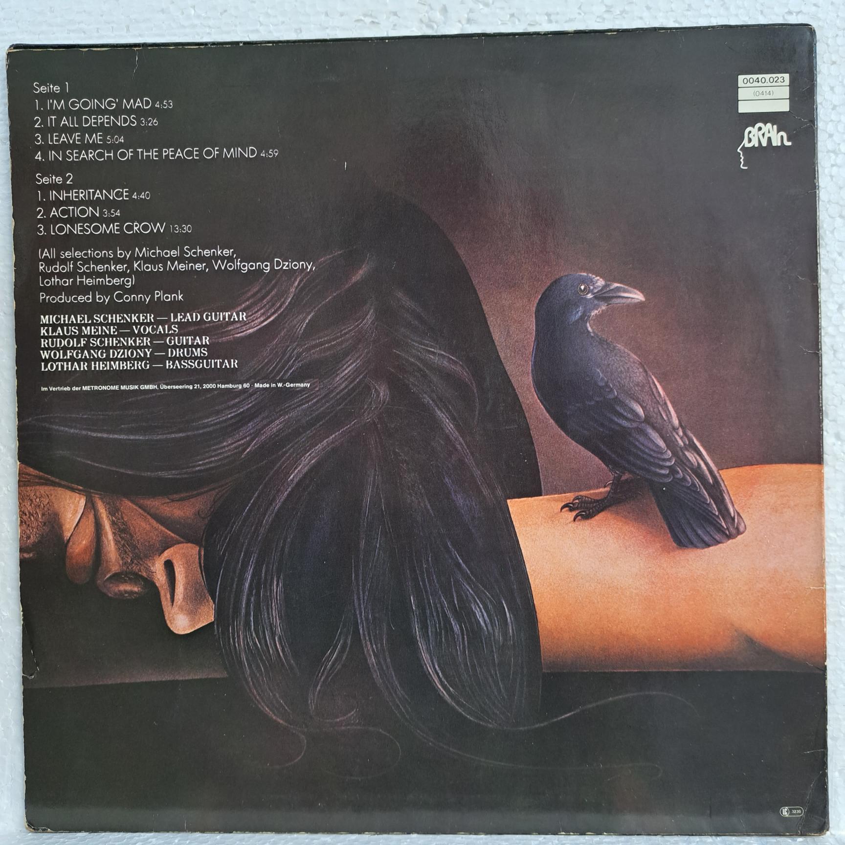 Scorpions – Lonesome Crow Disc VINIL LP VG+ - imagine 2