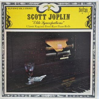 Scott Joplin – Elite Syncopations   Disc VINIL LP VG+    USA