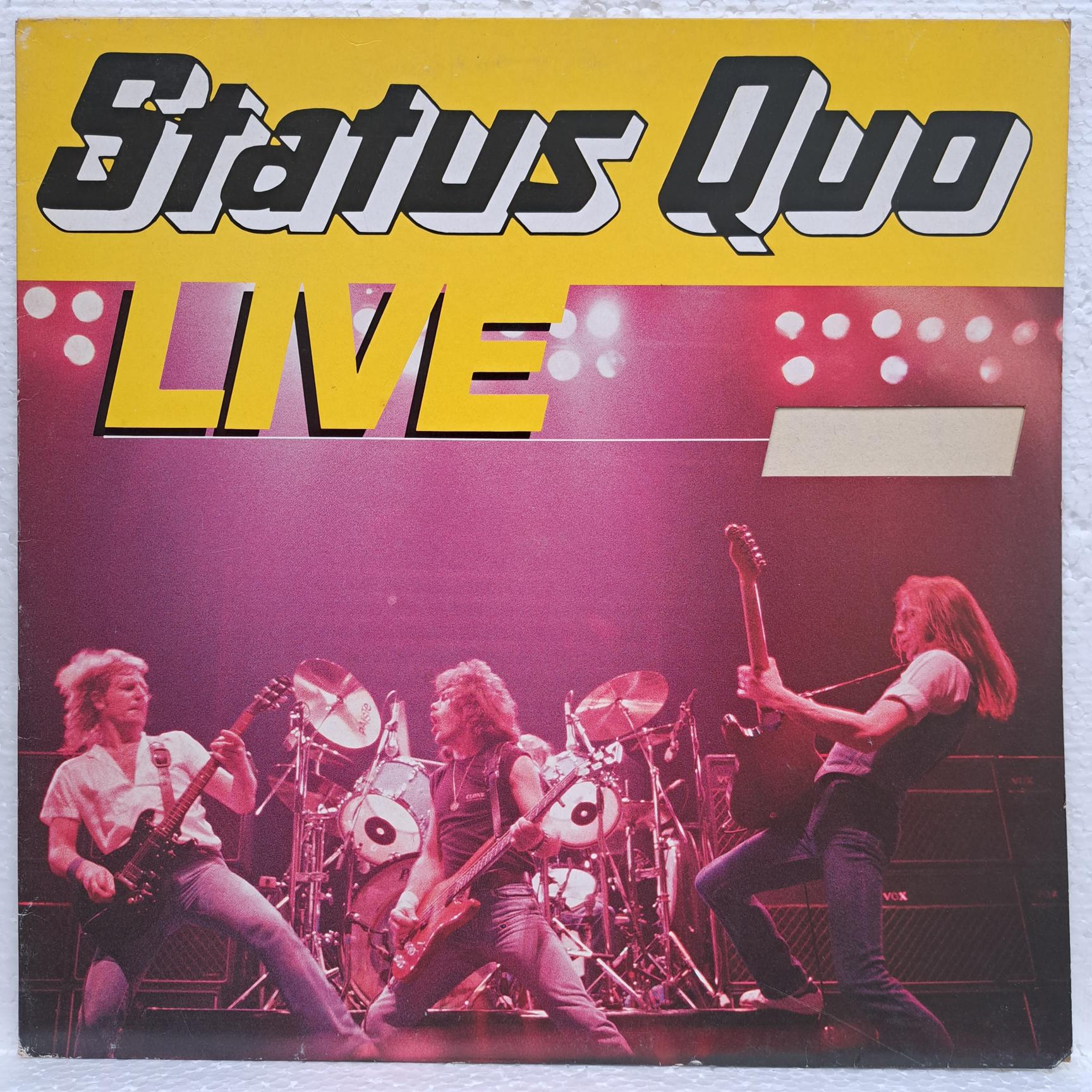 Status Quo – Live At The N.E.C. Disc VINIL LP VG VG+