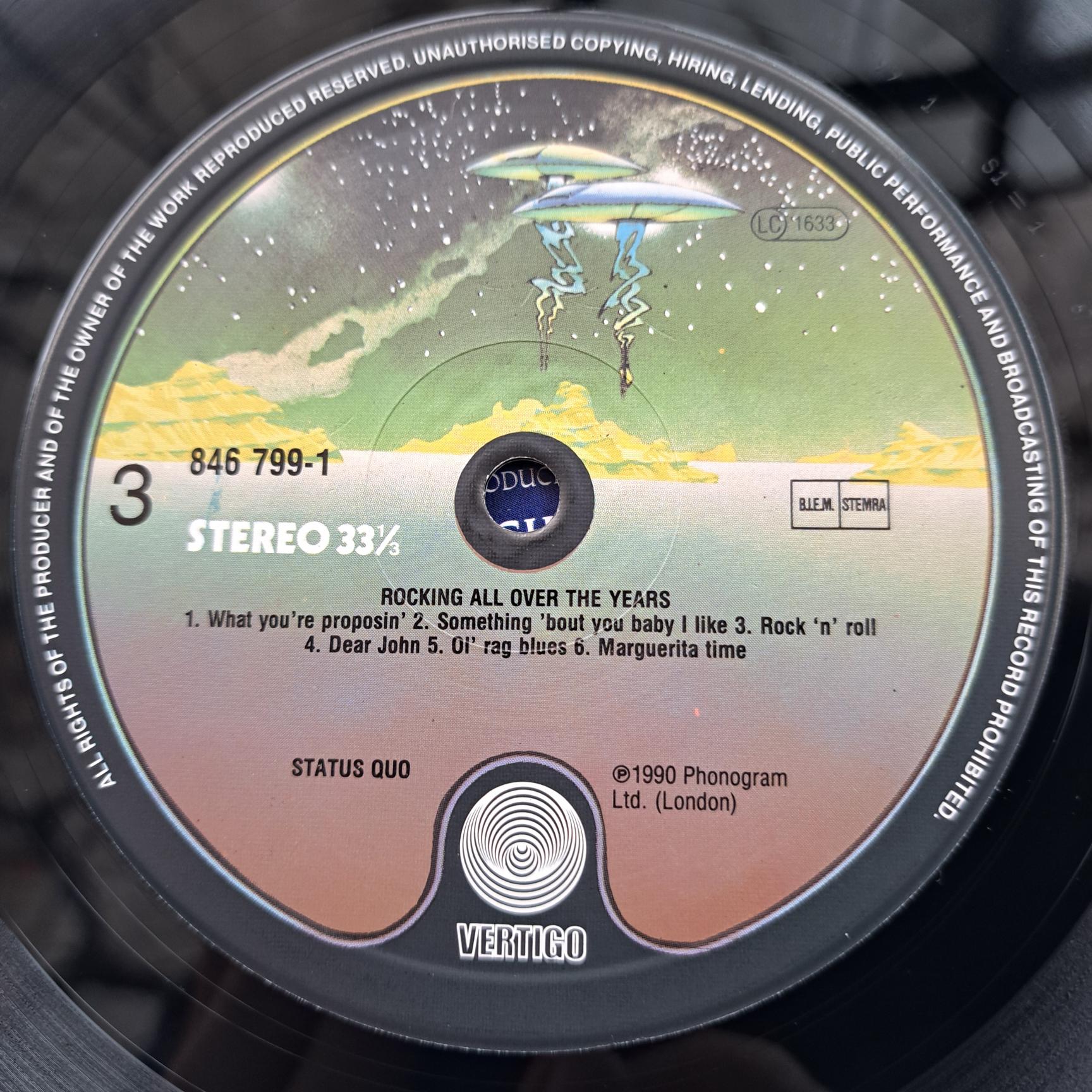 Status Quo – Rocking All Over The Years Disc VINIL 2LP VG+ - imagine 3