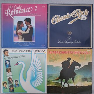 Super compilati - Love Songs -  Country - Classic Rock -  Disc VINIL  (DM10) 4 LP  VG   VG+  Engelbert, Chris Rea, Tom Jones, Richard Clayderman, Dolly Parton, Bonnie Bianco, Adriano Celentano
