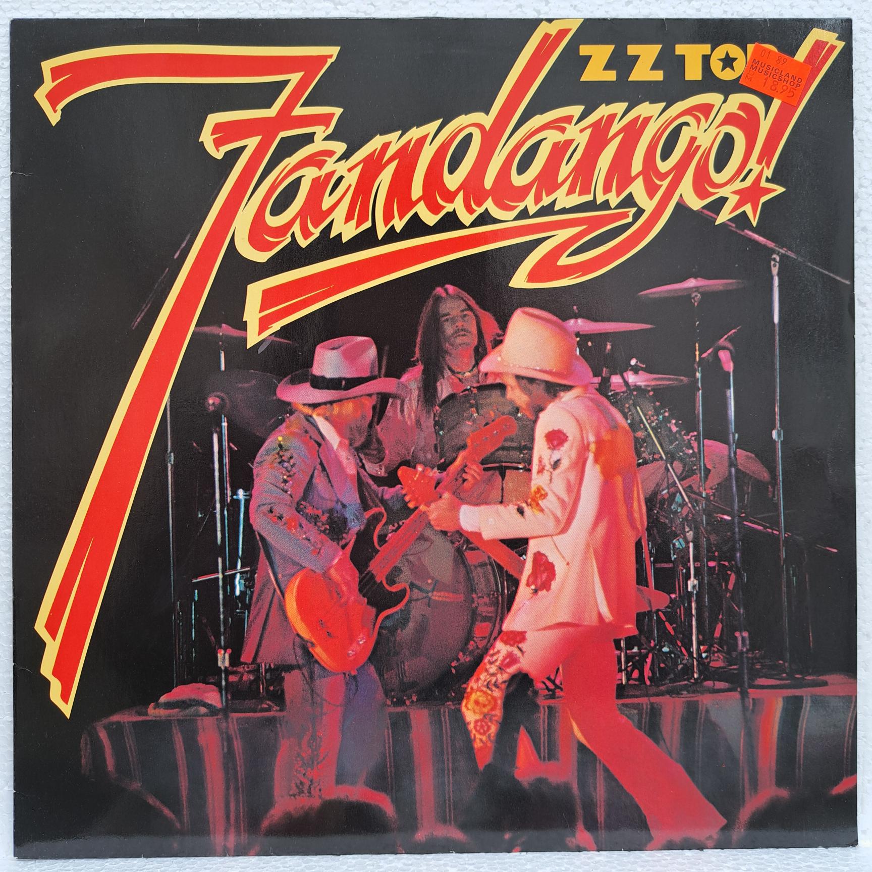 ZZ Top – Fandango! Disc VINIL LP VG VG+