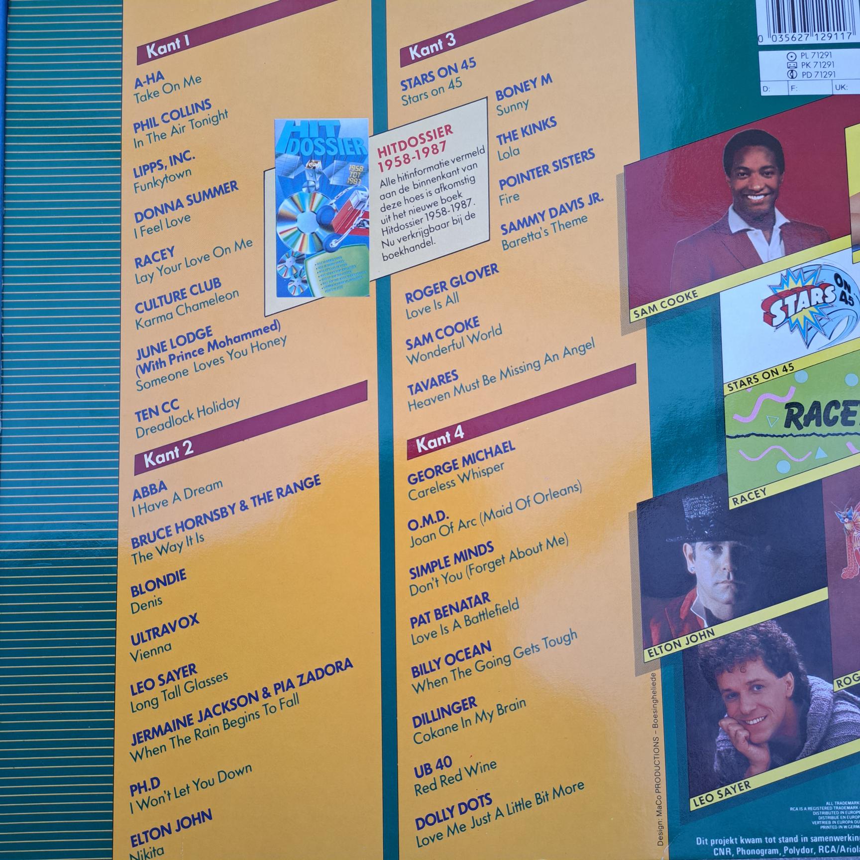 peste 120 melodi - 8 discuri - Disc VINIL (DM6) 4LP VG VG+ Al Bano Bomina Power- Eros Rammazotti - C C Catch - Bad Boys Blue- Den Harrow, Chris Norman, Sandra, Modern Talking, Pet Shop boys, Samantha Fox, Bananarama, Gombay Dance Band, Air Supply, Elton John, Whitney Houston, Simple Minds, UB40, Billy Ocean, OMD, a-ha, Starship, - imagine 4