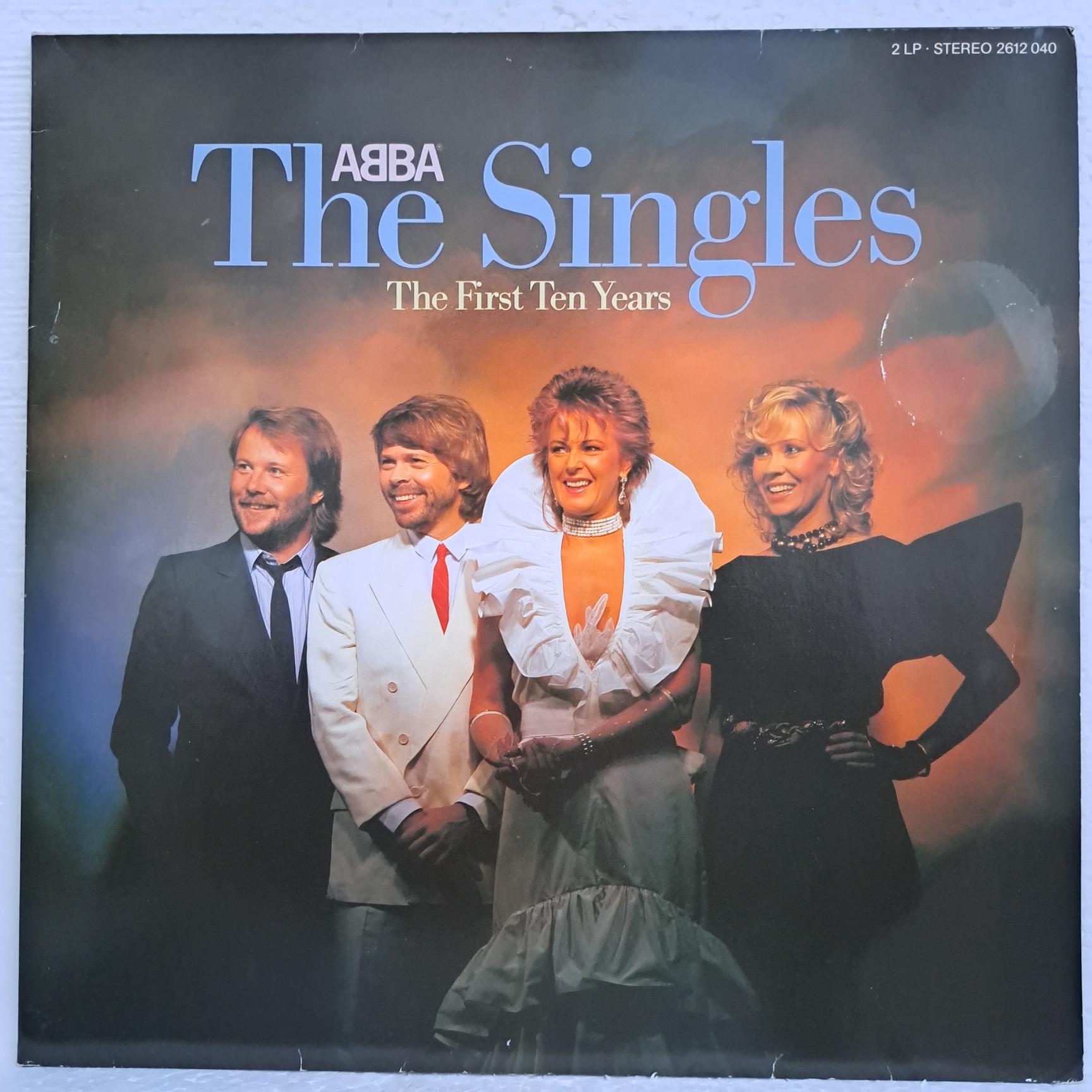 Single Lp ABBA – The Singles (The First Ten Years) Disc VINIL LP VG+ Voulez-Vous ...
