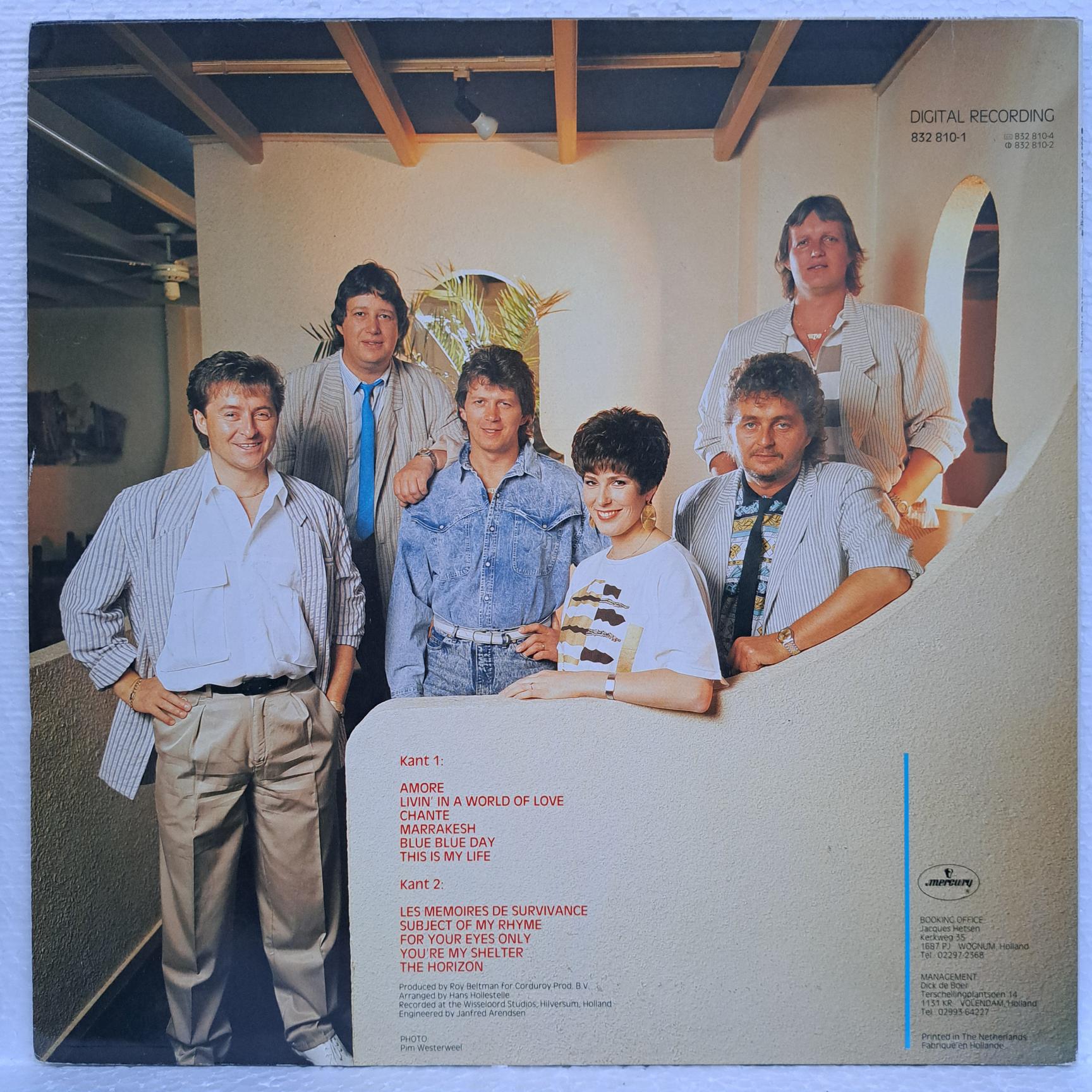 BZN – Visions Disc VINIL LP VG+ - imagine 2