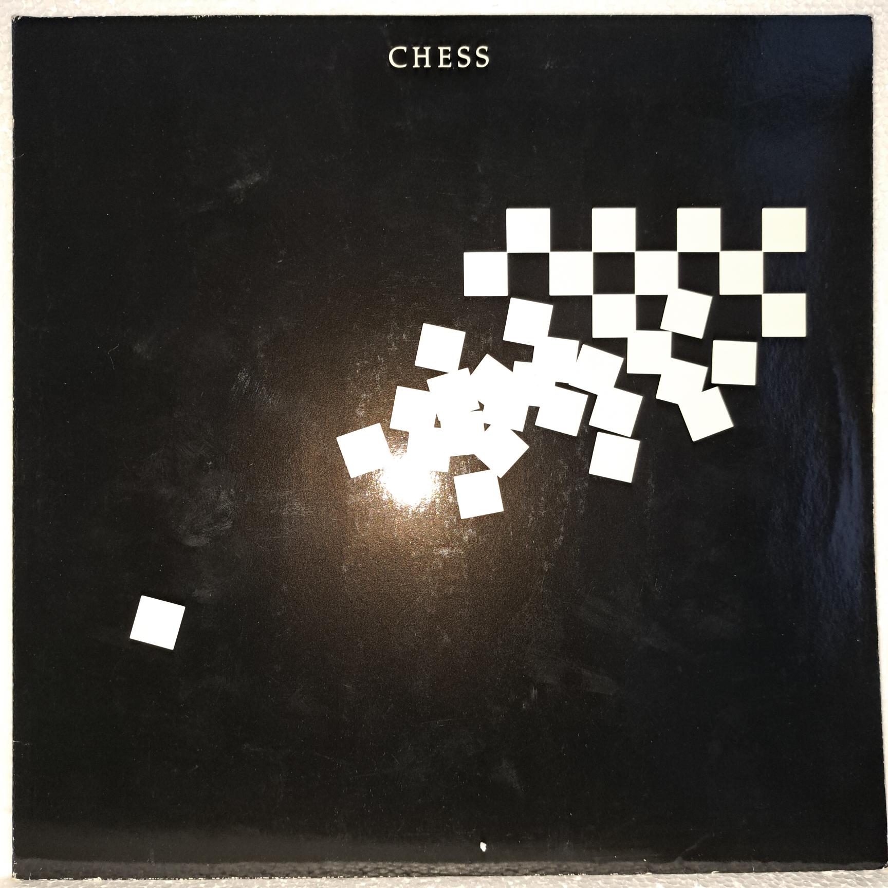 Benny Andersson, Tim Rice, Björn Ulvaeus – Chess Disc VINIL LP VG+