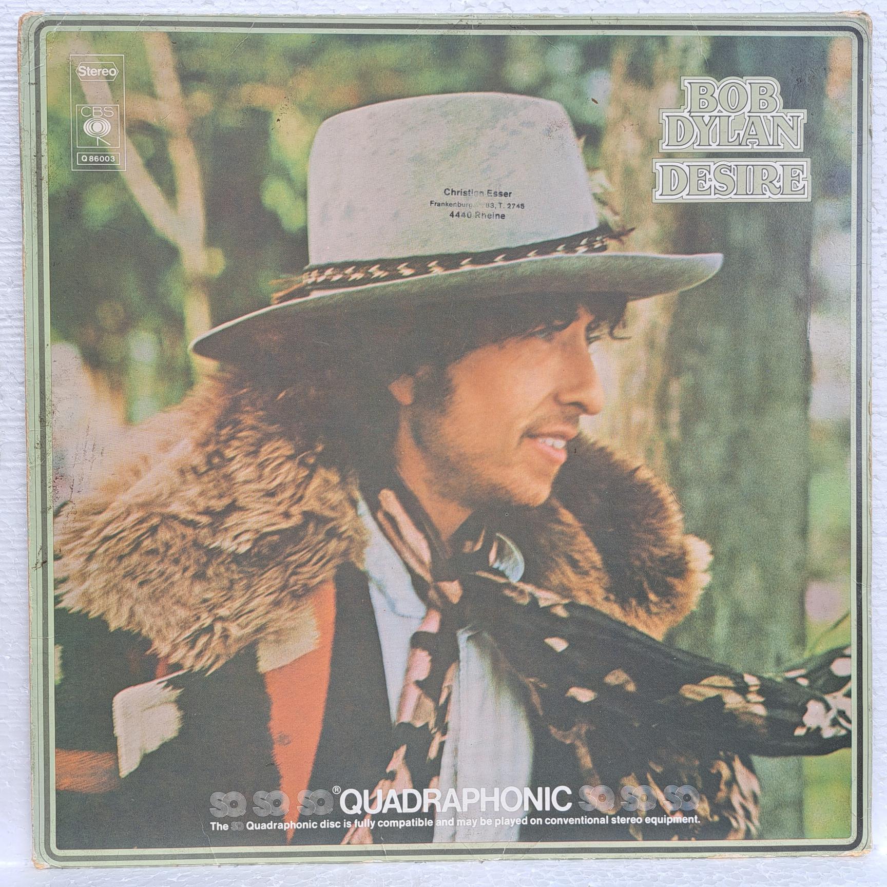 Bob Dylan – Desire Disc VINIL LP VG VG+