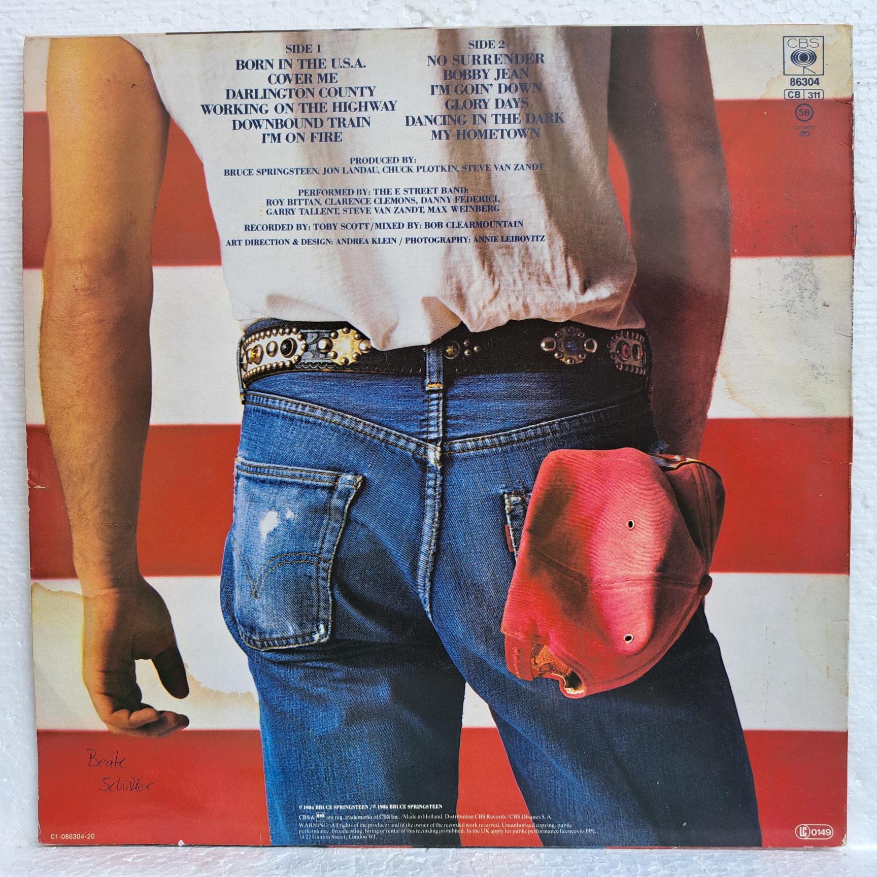 Bruce Springsteen – Born In The U.S.A.- Disc VINIL LP VG VG- (box2) - imagine 2