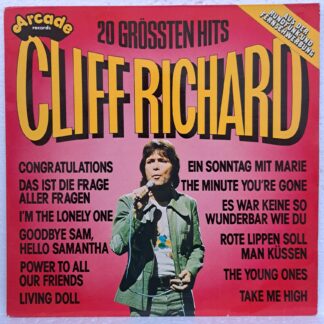 Cliff Richard – 20  Hits  best of  Disc VINIL LP VG VG+