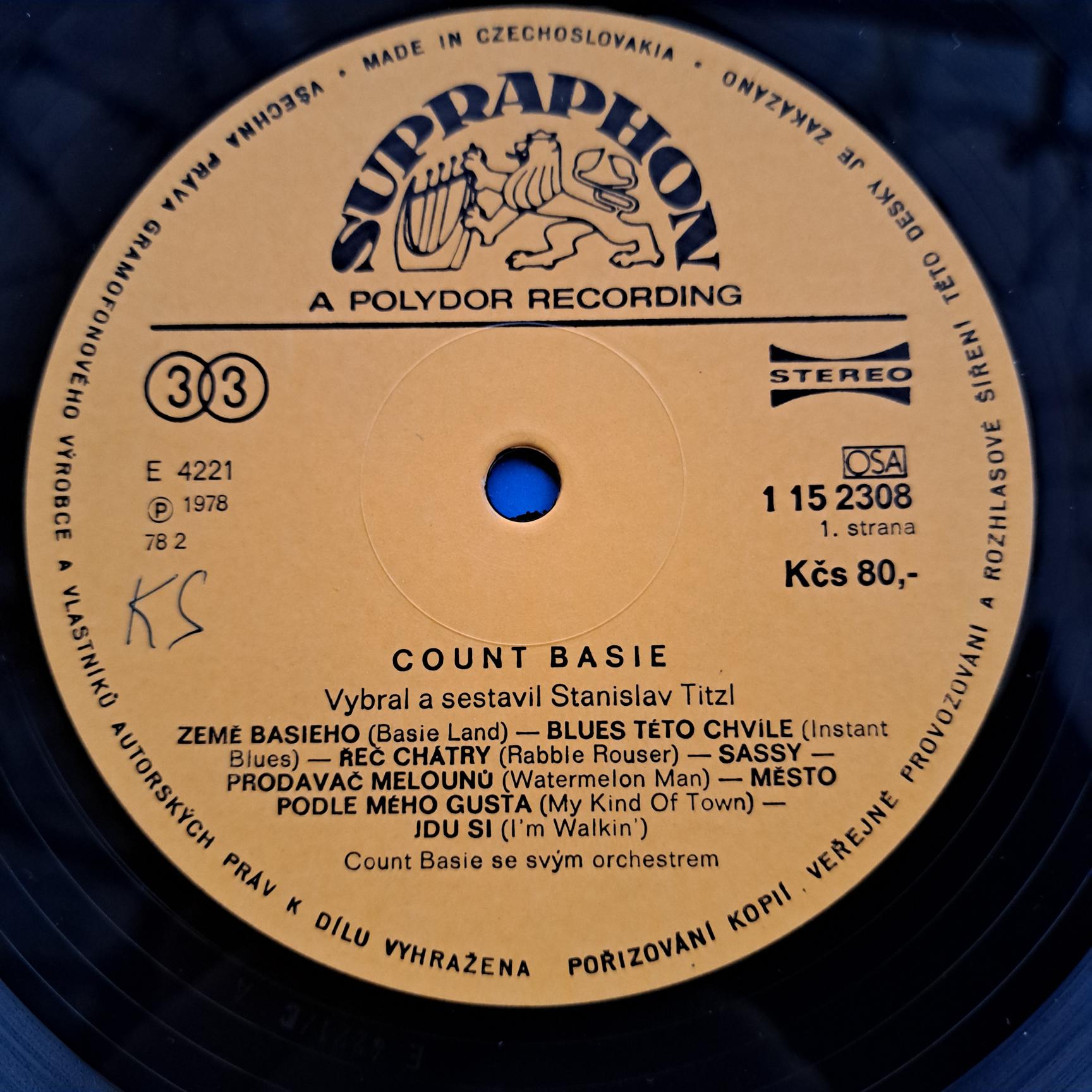 Count Basie – Count Basie Disc VINIL LP VG - imagine 3