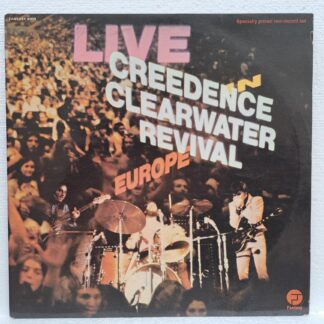 Creedence Clearwater Revival – Live In Europe    Disc VINIL 2LP  VG  France
