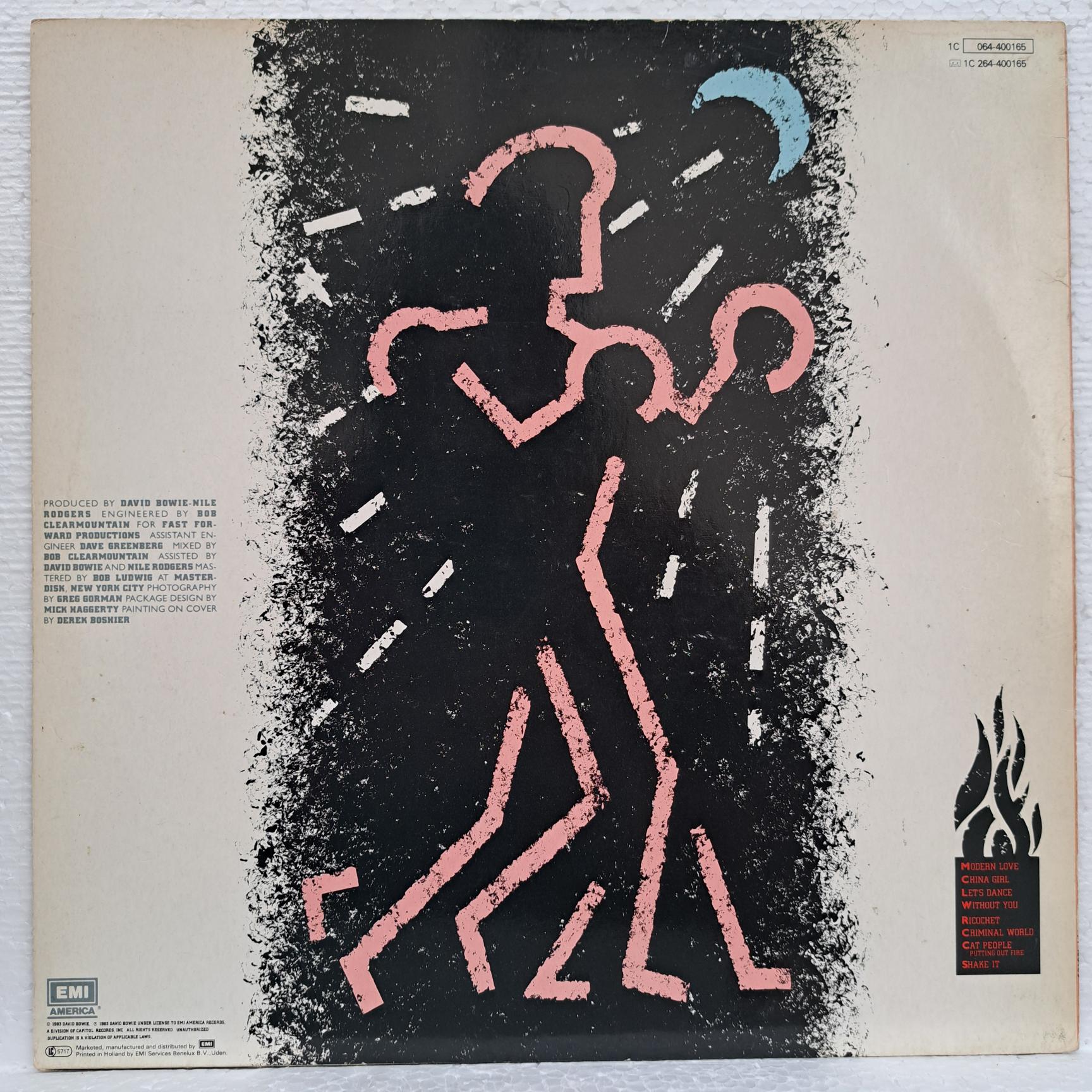 David Bowie – Let's Dance Disc VINIL LP VG+ - imagine 2