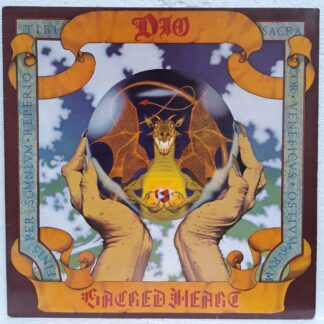 Dio  – Sacred Heart   Disc VINIL LP VG VG+  (box3)