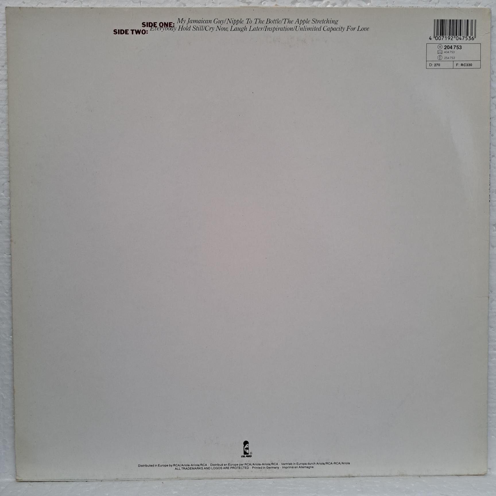 Grace Jones – Living My Life Disc VINIL LP VG VG+ - imagine 2