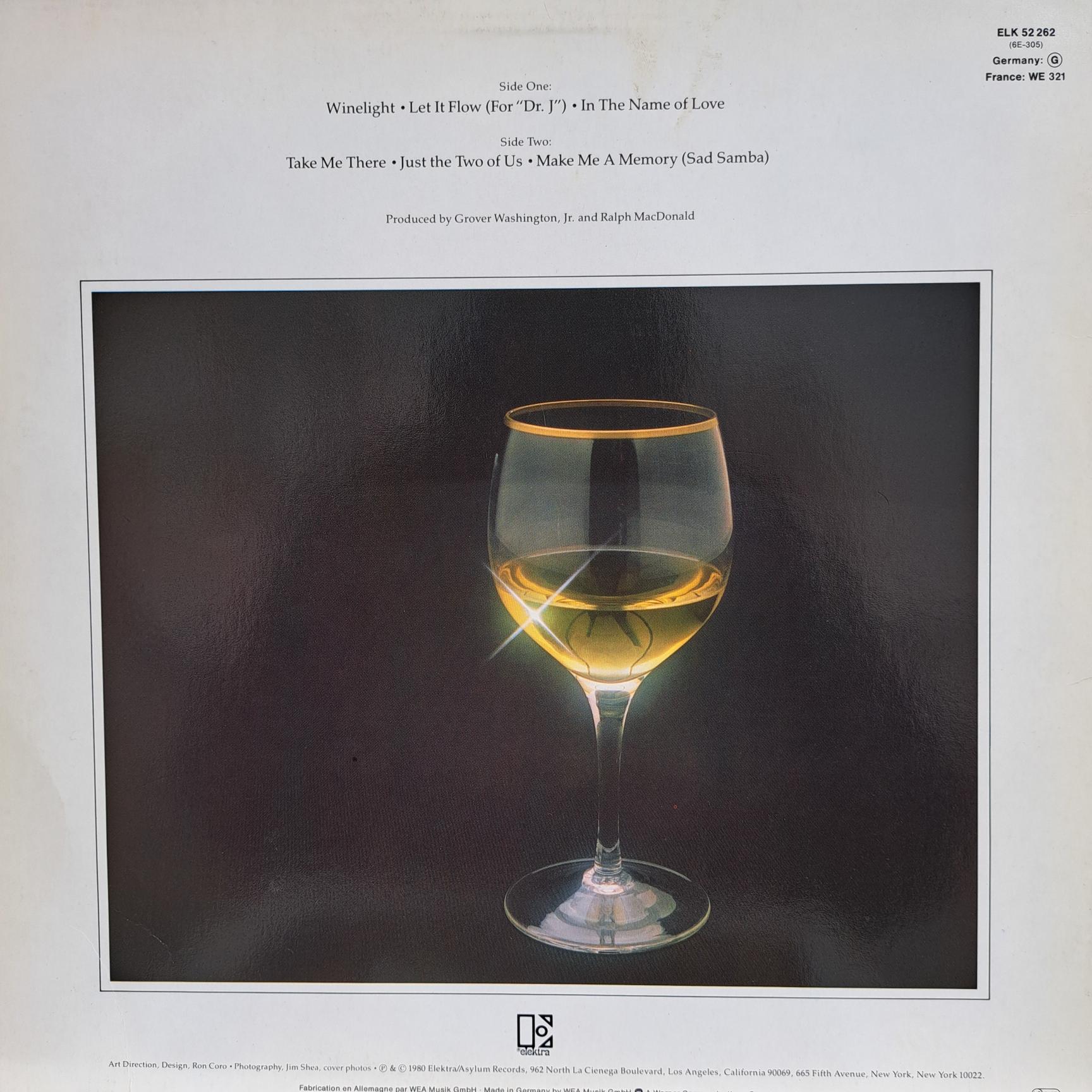 Grover Washington, Jr. – Winelight REPOSTAT Disc VINIL LP VG - imagine 2