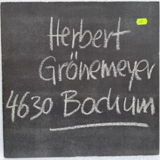 Herbert Grönemeyer – 4630 Bochum   Disc VINIL LP  VG