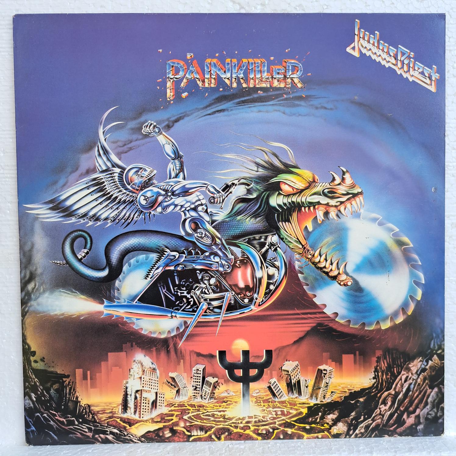 Judas Priest – Painkiller Disc VINIL LP VG VG- (box2)