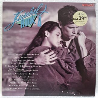 Kuschelrock 4 3xLP Disc vinil  (SN)  Roxette, Michael Bolton, Sinead O’Connor, Gary Moore, Simon & Garfunkel, Styx, Marillion, Depeche Mode, Robin Beck     Disc VINIL LP VG VG+