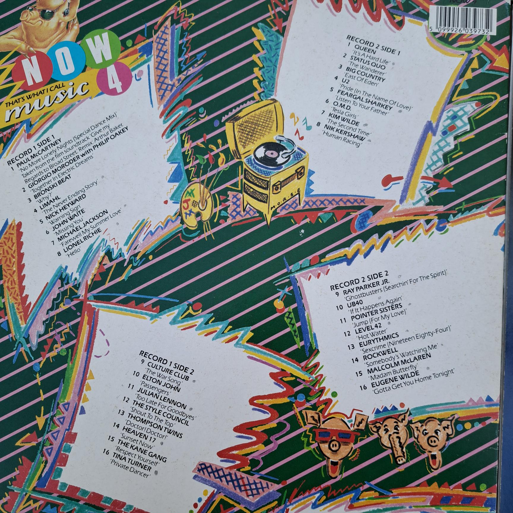Lot Compilatii 4 bucati 9 discuri !!! Kuschelrock Pop-Rock Soul Disco ... Disc VINIL LP VG VG+ (DM18) Black - T'Pau - Ofra Haza - Mixed Emotions - Plil Collins - a-ha -Eric Carmen- Scorpions - ABC - Billy Idol - The Romantics - Limahl Queen - UB 40 - OMD - U2 ... - imagine 4