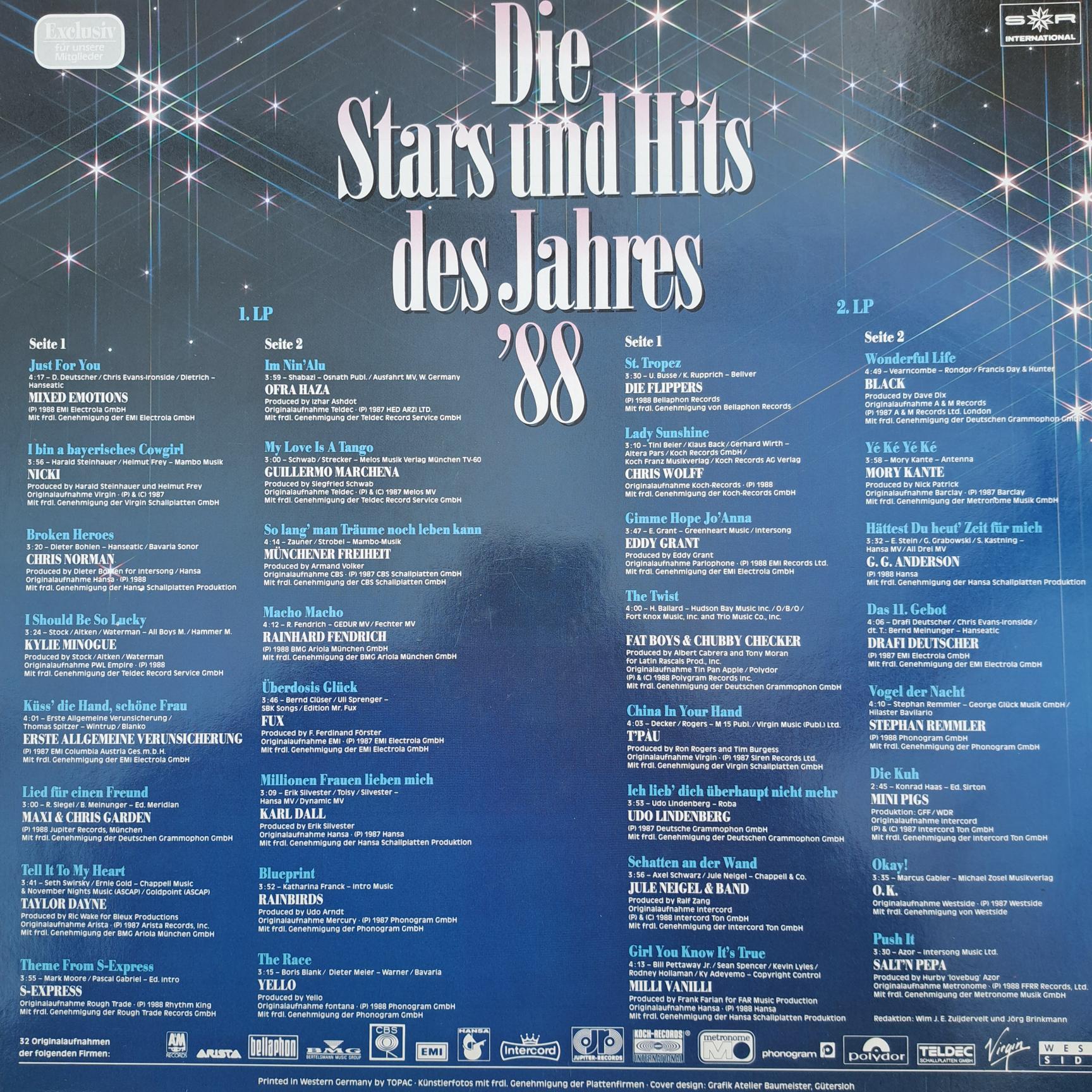 Lot Compilatii 4 bucati 9 discuri !!! Kuschelrock Pop-Rock Soul Disco ... Disc VINIL LP VG VG+ (DM18) Black - T'Pau - Ofra Haza - Mixed Emotions - Plil Collins - a-ha -Eric Carmen- Scorpions - ABC - Billy Idol - The Romantics - Limahl Queen - UB 40 - OMD - U2 ... - imagine 7