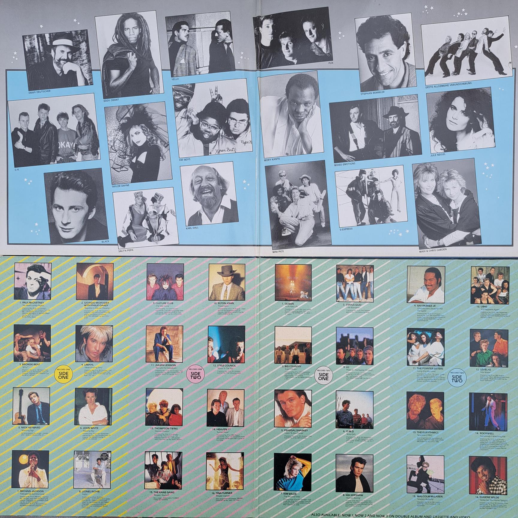Lot Compilatii 4 bucati 9 discuri !!! Kuschelrock Pop-Rock Soul Disco ... Disc VINIL LP VG VG+ (DM18) Black - T'Pau - Ofra Haza - Mixed Emotions - Plil Collins - a-ha -Eric Carmen- Scorpions - ABC - Billy Idol - The Romantics - Limahl Queen - UB 40 - OMD - U2 ... - imagine 3
