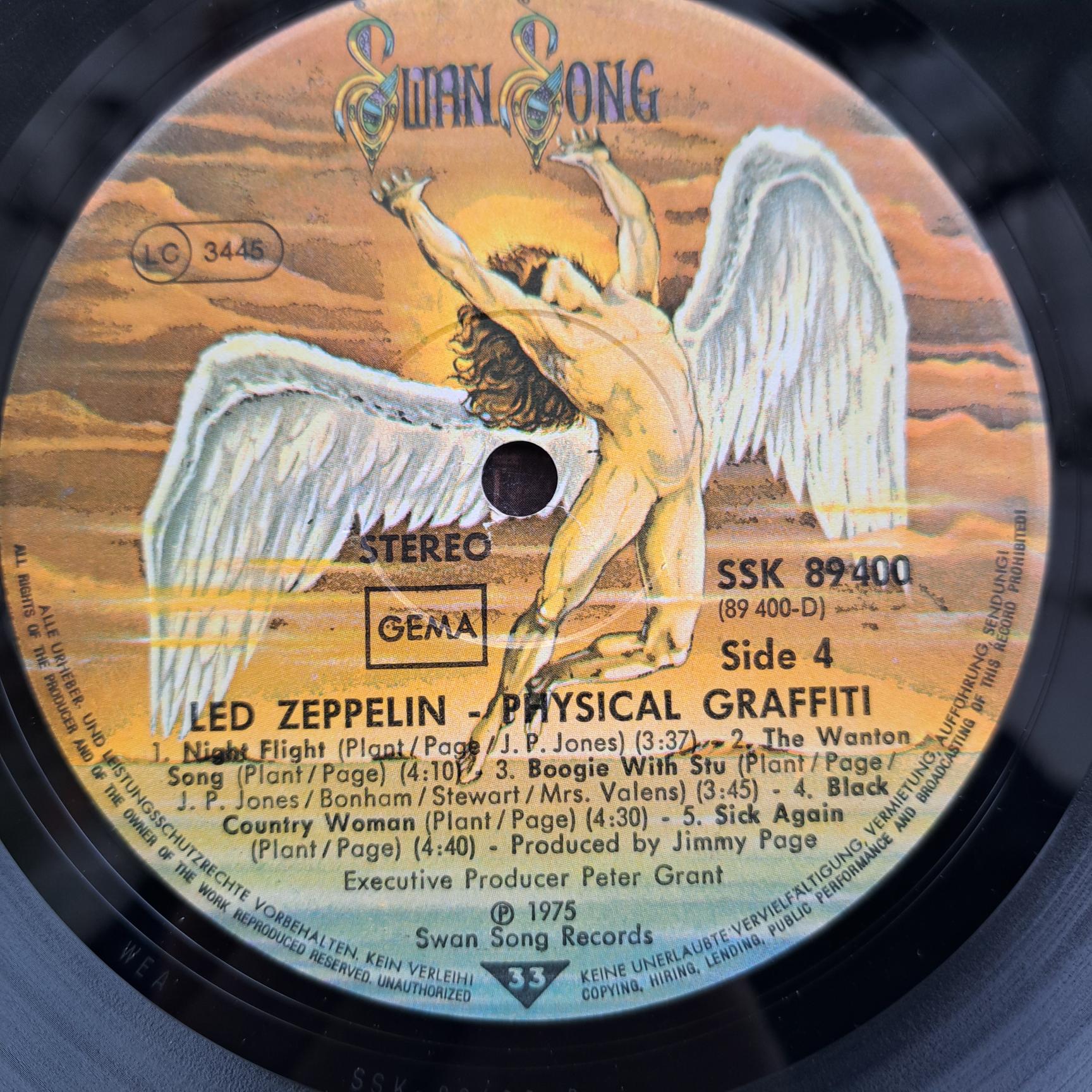 Led Zeppelin – Physical Graffiti Disc VINIL LP VG - imagine 3
