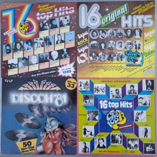 Lot Compilatii 4 bucati  50 non stop dico megamix  pop rock (DM14)  Disc VINIL LP  VG VG+ Yazoo - Falco - Peter Kent - Phil Collins - Saragossa Band - Eddy Grant - Yello - Blue System - Chris Norman - Fnacy  - C C Catch ...