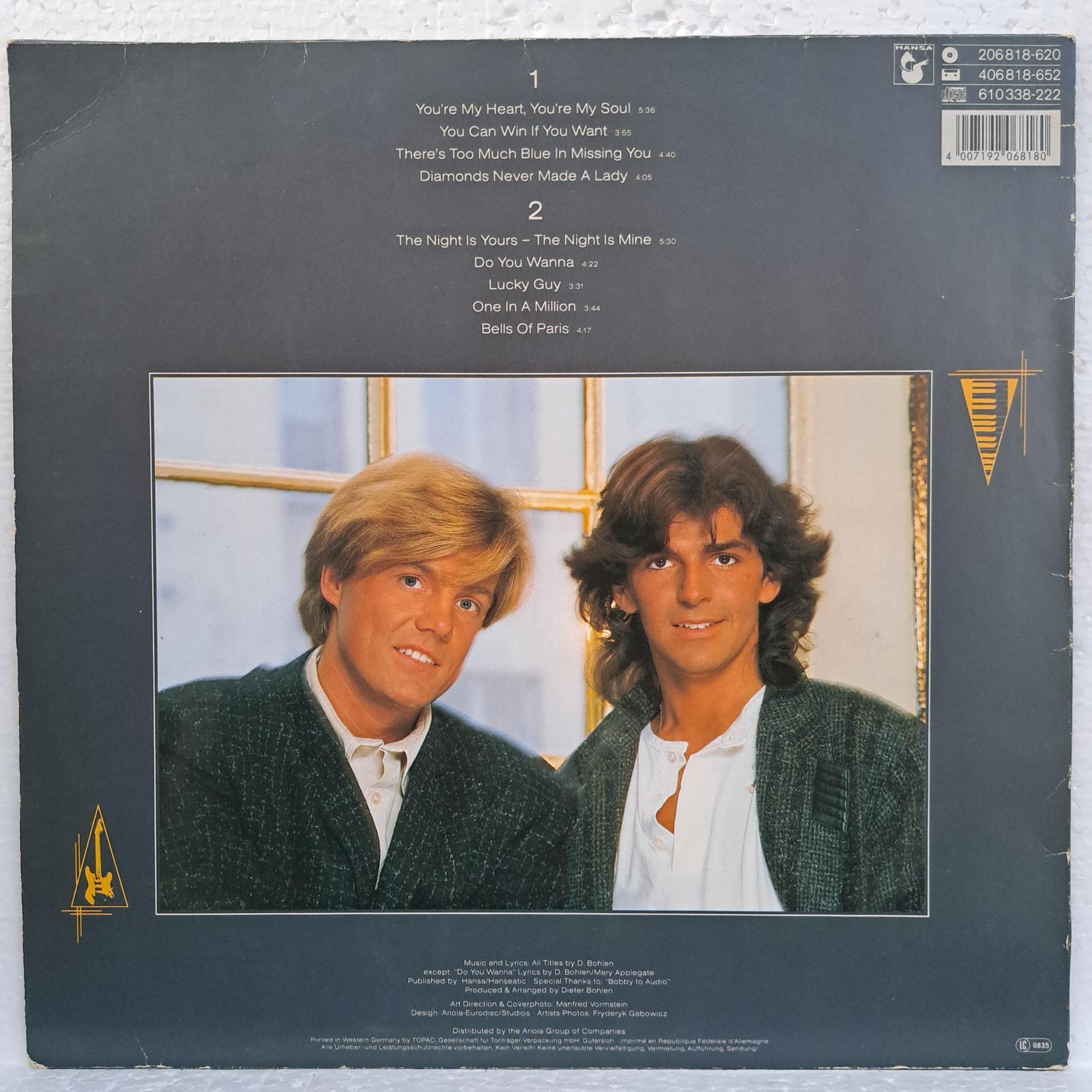 Modern Talking The 1st Album Disc VINIL LP VG VG+ - imagine 3