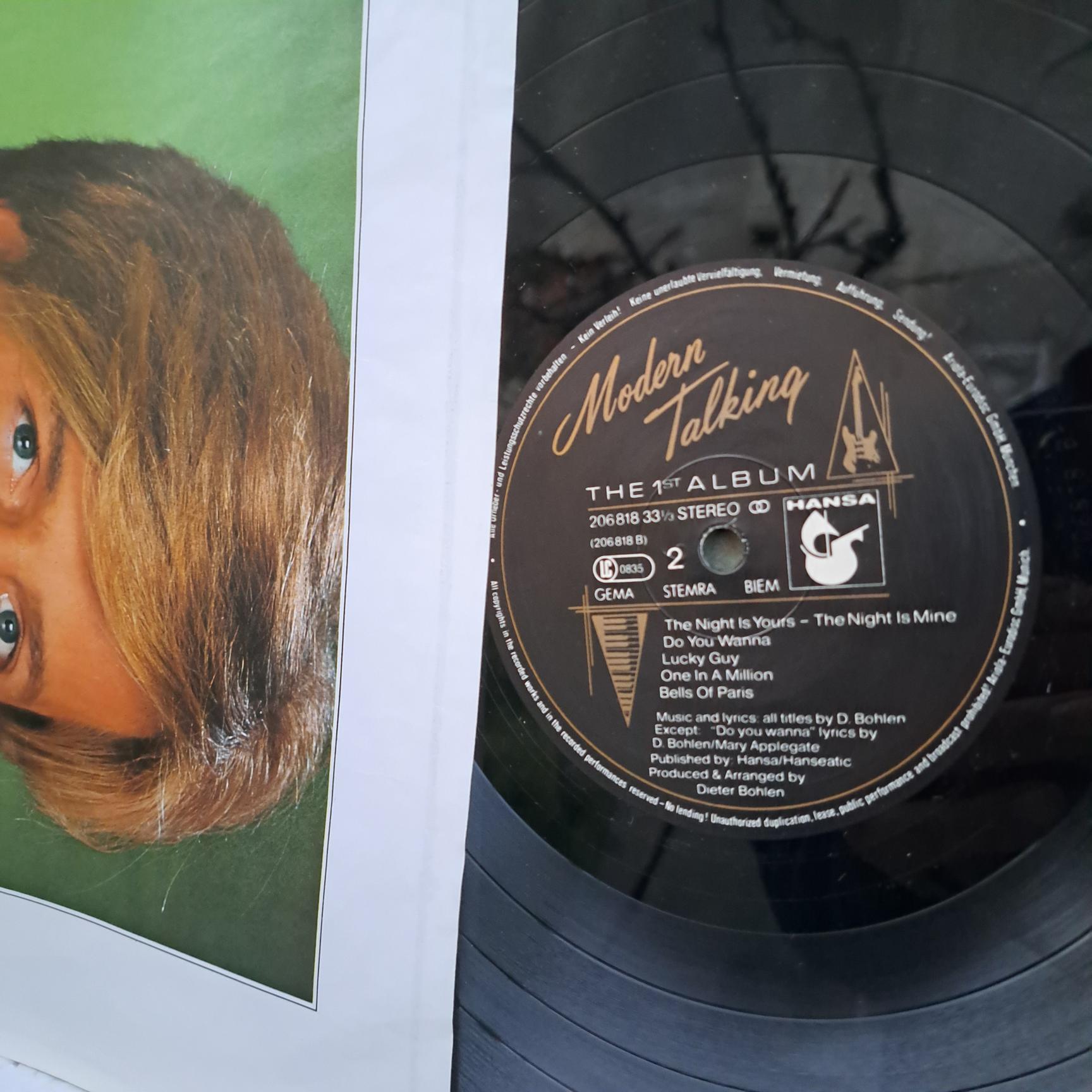 Modern Talking The 1st Album Disc VINIL LP VG VG+ - imagine 2
