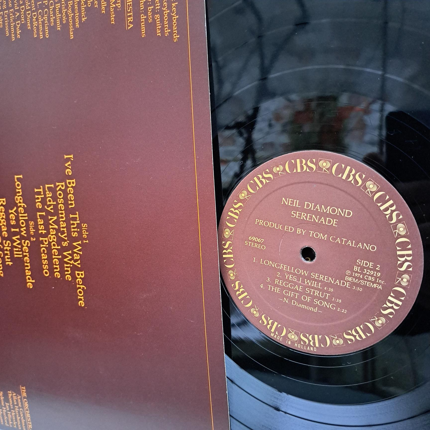 Neil Diamond – Serenade Disc VINIL LP VG VG+ - imagine 3